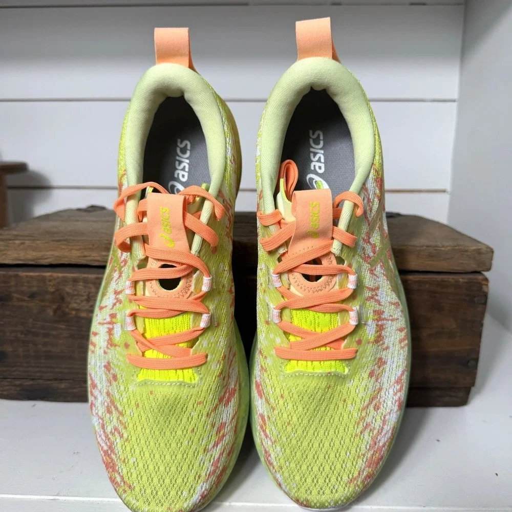 Asics Noosa Tri 16 Yellow/Cool Matcha Mens Running Shoes 10.5 1011B872-750 NEW